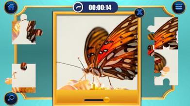 Jigsaw Puzzles Butterfly Games截图5