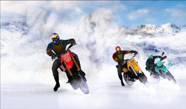 Snow Storm Moto Avalanche: Mountain Bike Climbing截图4