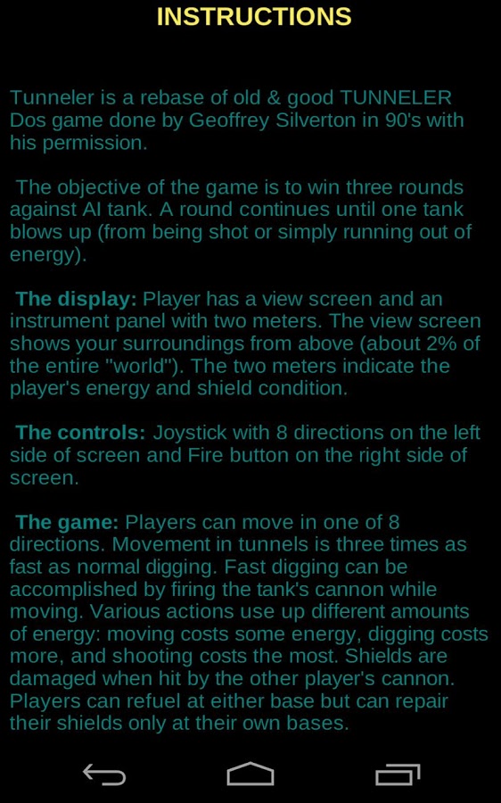 Tunneler - Retro Style Tanks截图5