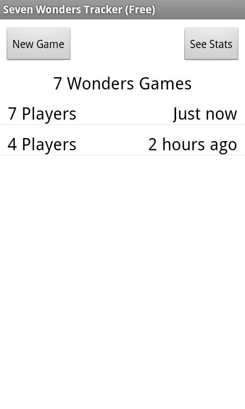 Seven Wonders Tracker (Free)截图1