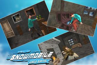 Snowmobile Jungle Survival截图3