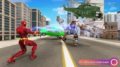 Speed Flash Superhero Fighting City Rescue截图5