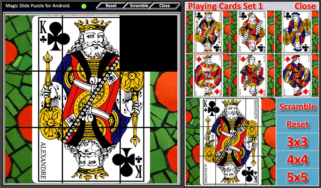 Magic Slide Puzzle P. Cards 1截图2