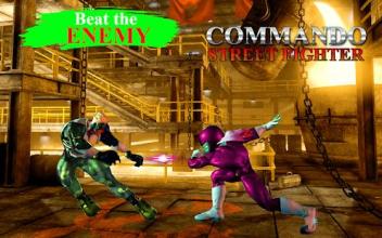 Commando Street Fighter: Free Action Games截图1