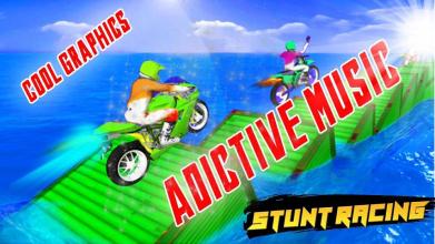 Moto Bike Stunt Racing : Impossible Track Game截图2