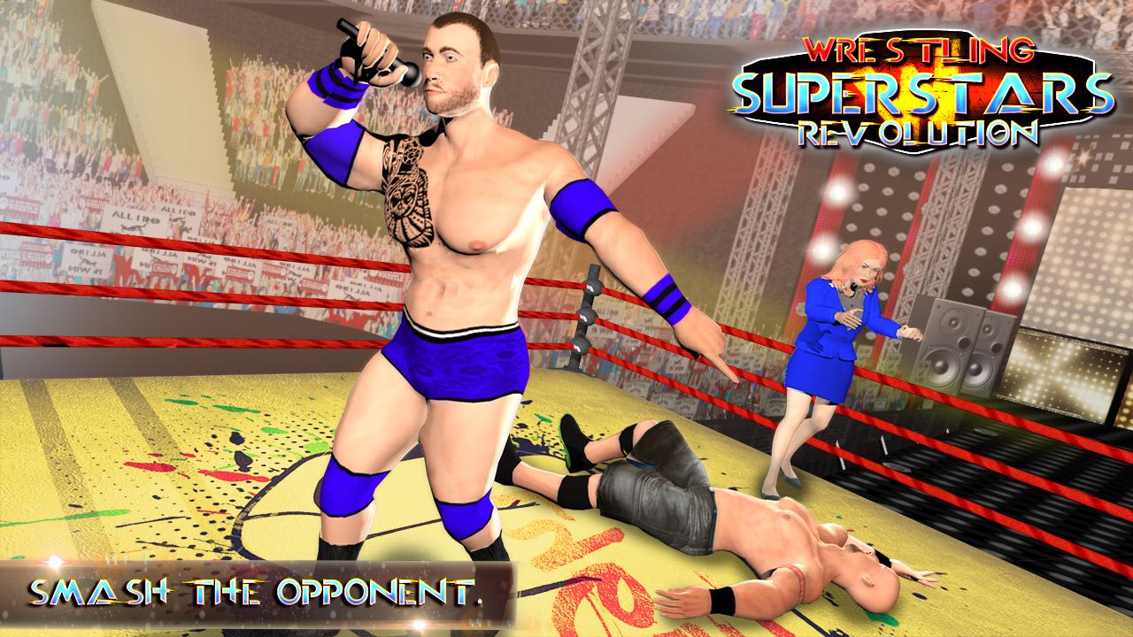 Wrestling Superstars Revolution - Wrestling Games截图2