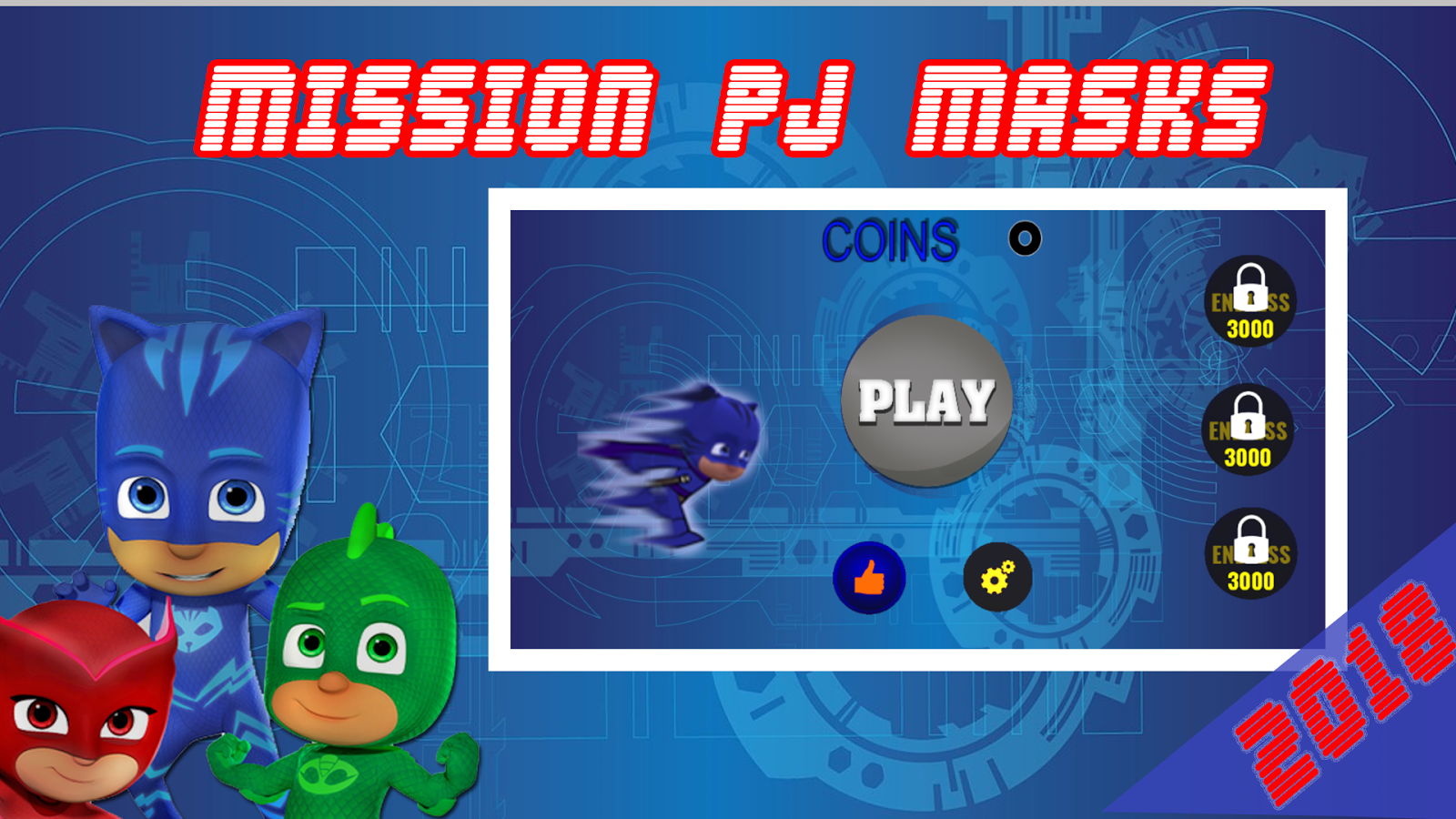 PJ Run Masks Super Adventures截图3