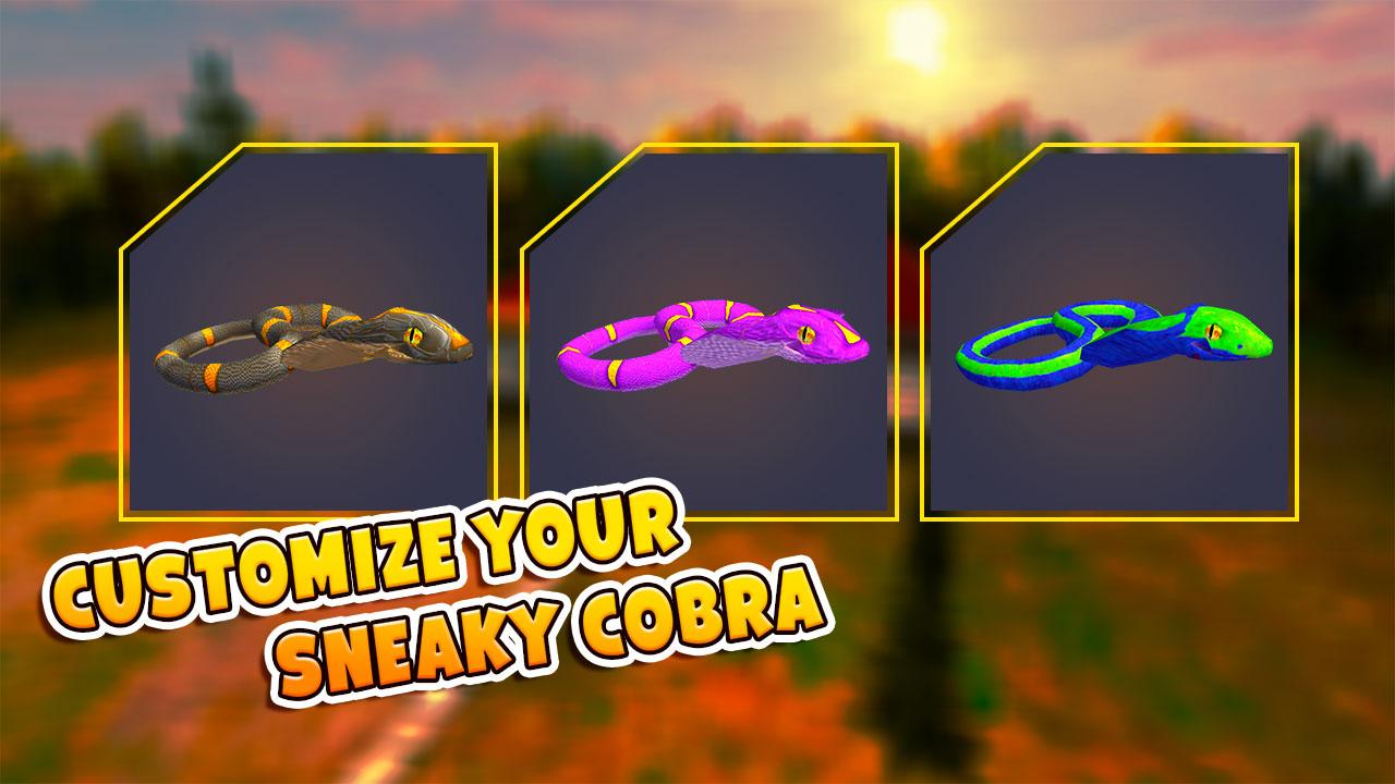 Cobra Snake Pet Life Simulator 3D截图1