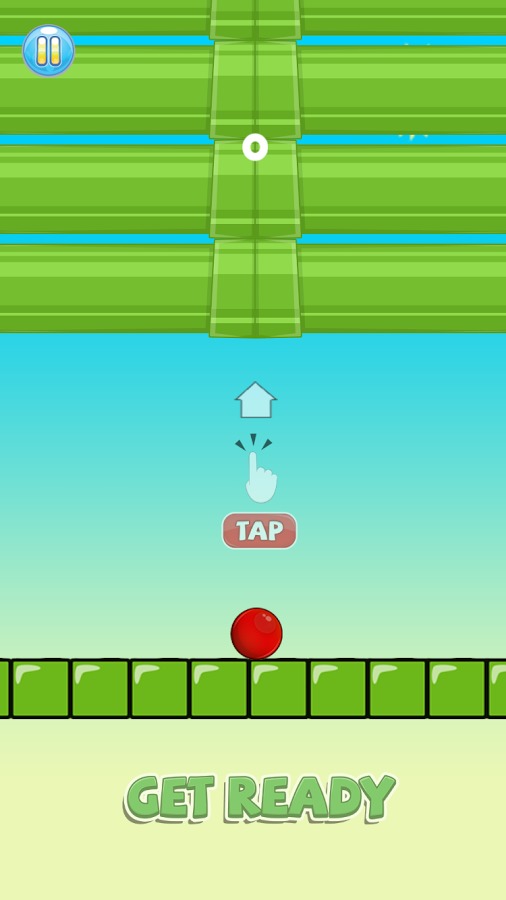 Red Ball UP: Bounce Dash Jump!截图3