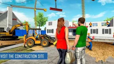 New Family House Builder Happy Family Simulator截图3