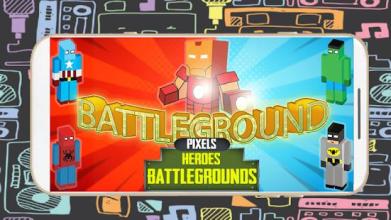 Pixel Heroes Royale Battleground Gun 3D截图2