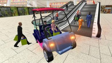 Shopping Mall Taxi Car Driving and Parking Games截图2