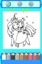 Coloring Book Kids, princess截图1