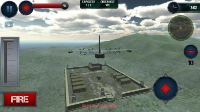 Airplane Gunship Simulator 3D截图5