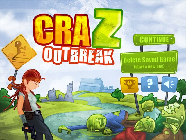 Zombie Defense - CraZ Outbreak截图2