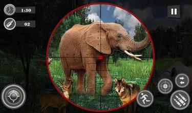 Sniper Hunting Survival Mission : Wild Animal Game截图2