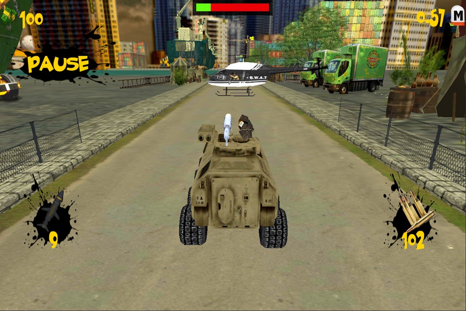 Crazy Tank Death Racing 3D截图5