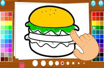 Food Drawing or Painting - Kids Education截图2
