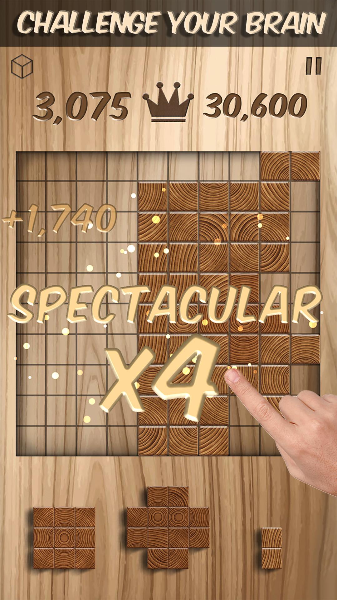 Woodblox Puzzle - Wood Block Puzzle Game截图3