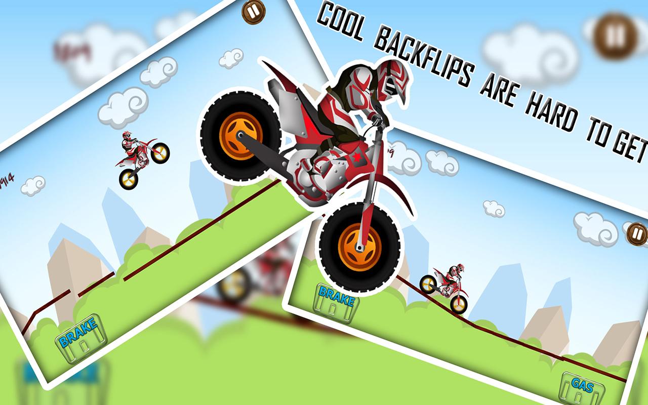 Speedy BMX Bike : Hill Race截图1