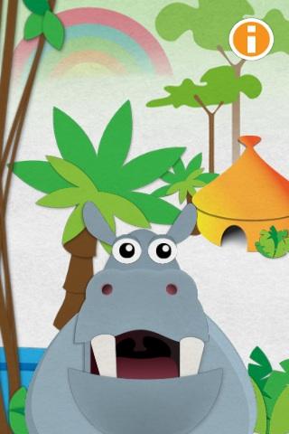 Hide & Seek Hoppo Hippo Free截图2