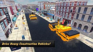 Indian Road Construction Crane Simulator 2018截图4