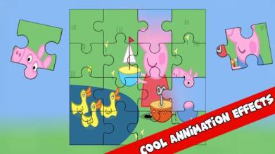 Puzzle For Peppa Pig截图2