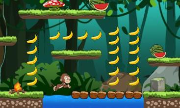 Banana island - Banana monkey run - monkey world截图1