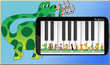 Piano with Animals截图2