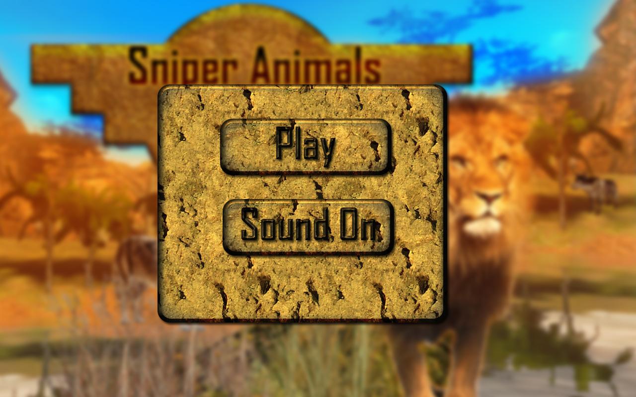 Sniper Animals Hunting 2017截图3