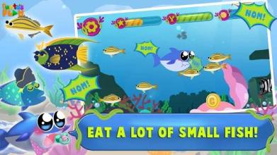 Baby Fish Hunting Game: Shark Whale and Dolphin截图4