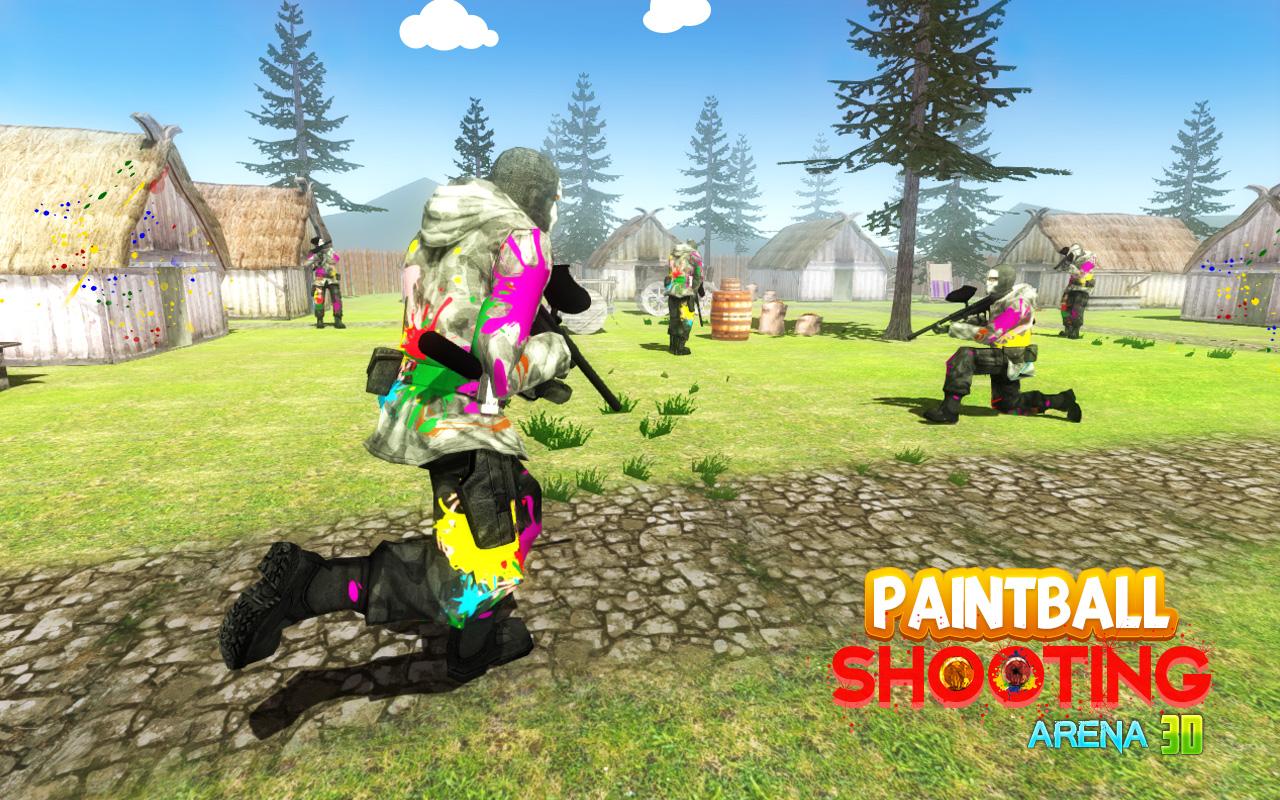 PaintBall Shooting Arena3D截图5