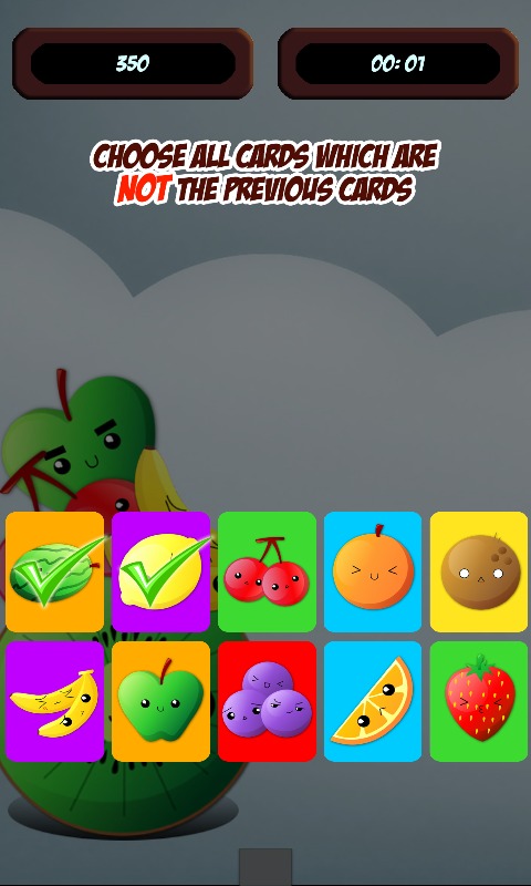 Fruits Difference Game截图2