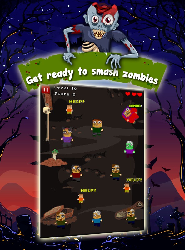 Zombie Smash - Arcade Game截图4