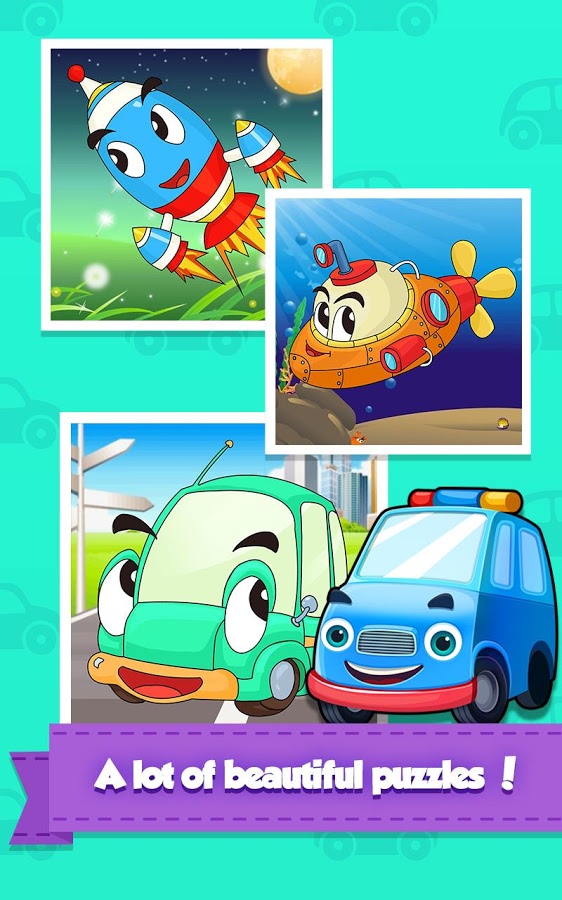 Cars Cartoon - Jigsaw Puzzles截图3