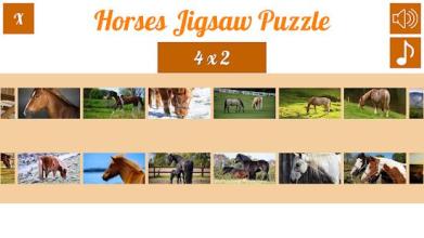 Jigsaw Puzzles with Horses截图5