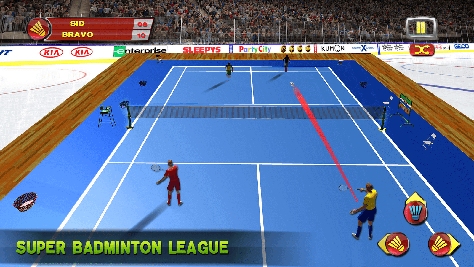 BSL Badminton Super League - HQ Badminton Game截图5