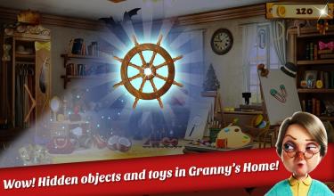 Angry Granny’s Big House: Hidden Objects Game截图4