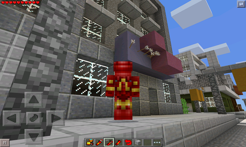 Mod Iron Man for MCPE截图3