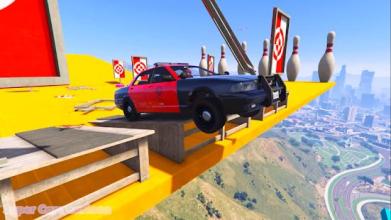 GT Racing Stunts: Cop Car Driving截图1