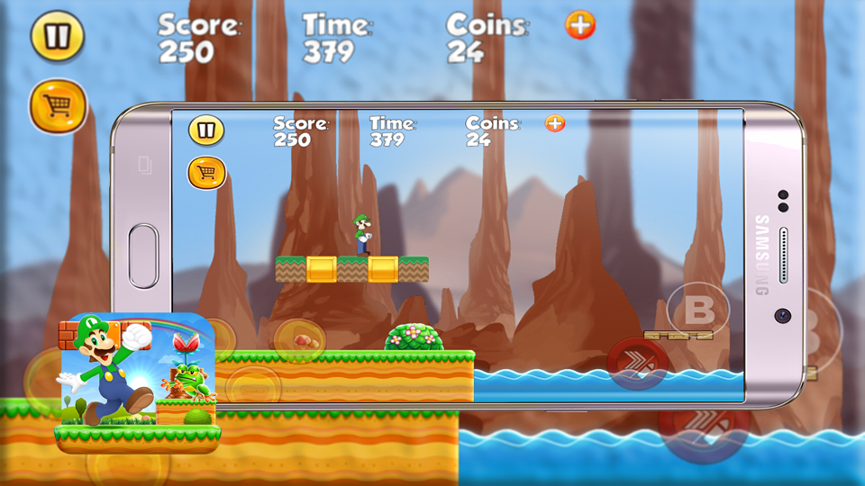 Luigi super jungle adventures截图5