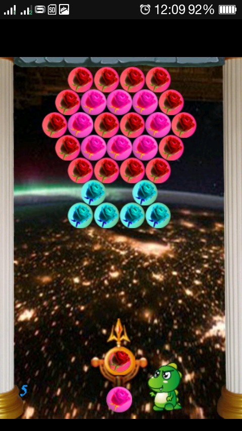 Bubble Shooter Roses截图1