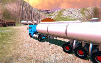 Offroad Truck Simulator Driver: Oil Transport 2018截图1