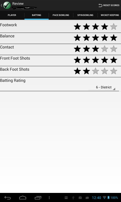 Cricket Performance Review截图2