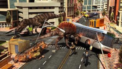 Dino City Rampage Hunting 3D World Simulation 2018截图2