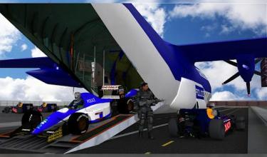 Police Kart Transport Airplane截图2