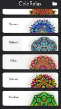 ColoRelax Mandala coloring book 2018截图1