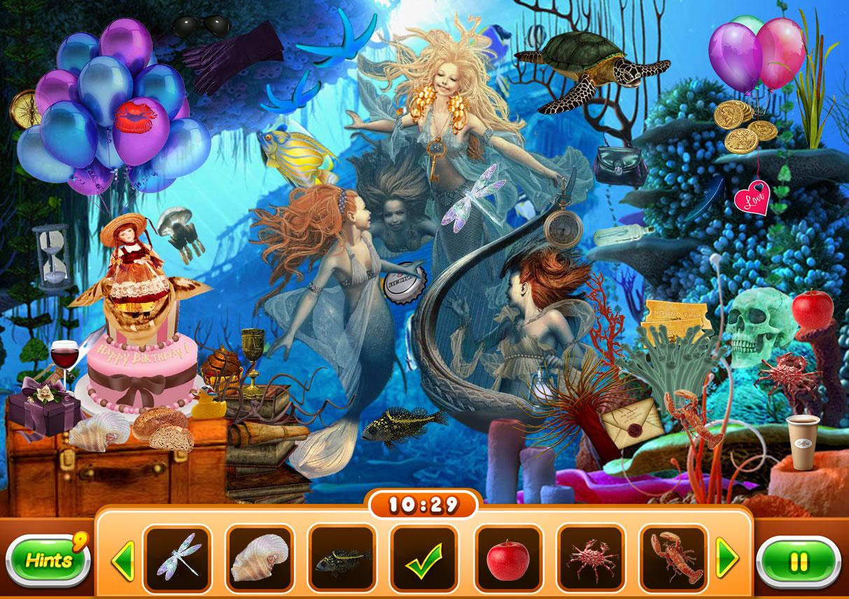 Hidden Object - Mermaid Saga截图5