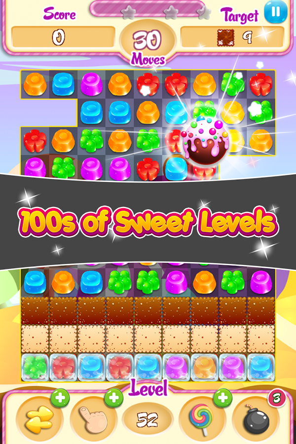 Jelly Crush: Match 3 Puzzle截图5