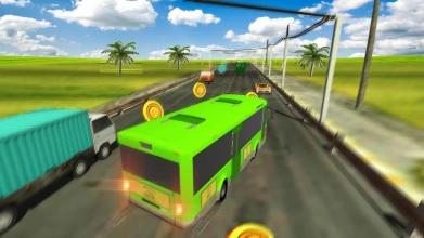 Traffic Bus Racing Game截图1